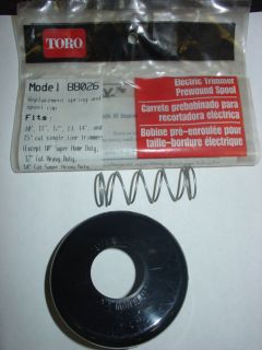 Toro Electric String Trimmer Spring & Spool Cap 88026