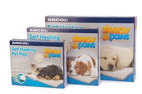ANCOL SELF HEATING PET PAD FOR DOGS & CATS SMALL, MEDIUM, LARGE BRAND 