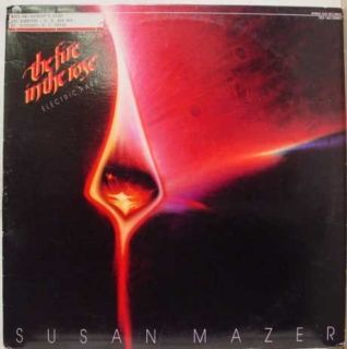 SUSAN MAZER fire in the rose electric harp LP Mint  Promo RSA 160 