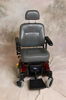   Pronto M51 Sure Step Candy Apple Red Electric Power Chair Wheelchair