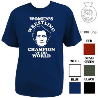 ANDY KAUFMAN Womens Wrestling Champ T SHIRT All sizes