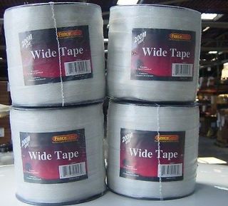 rolls 1 1/2 wide Horse polytape 656 electric fence White