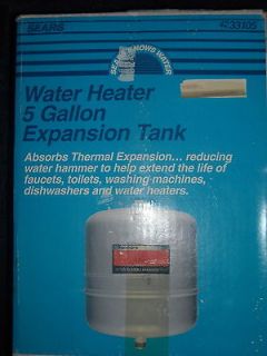  Kenmore 33105 5gal. water heater expansion tank new sealed box