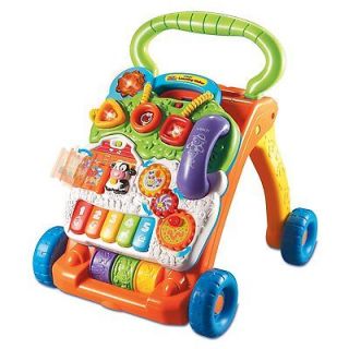   BABY TODDLER Sit to Stand LEARNING WALKER Push Electronic Toy NEW