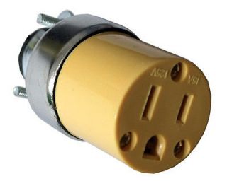   Prong Extension Cord Electrical Wire Replacement Plug End CZAS