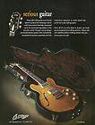 2010 BILL COLLINGS I 35 DELUXE ELECTRIC GUITAR AD 8X11 FRAMEABLE 