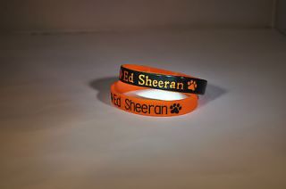 ED SHEERAN   2 Silicone Wristbands   THE CHRISTMAS DUET   Very Limited 