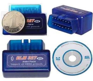   ELM327 Bluetooth V1.5 OBD2 OBDII Auto Diagnostic Scanner Adapter