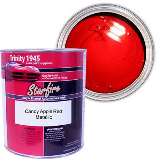 Newly listed 1 Gallon Candy Apple Red Metallic Acrylic Auto Paint