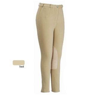 TUFFRIDER Figure Fit Breeches   Cotton   SAND   Ladies   Different 