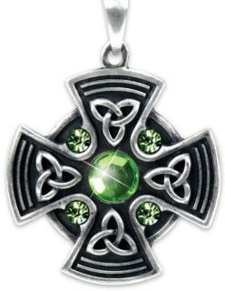   Faerys Shield Pendant Goddess Trinity Knot jewelry necklace pewter