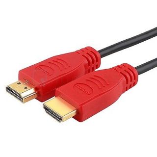   25Ft Red HDMI 1.4 High Speed With Ethernet Cable 3D HEC 25 Ft 25