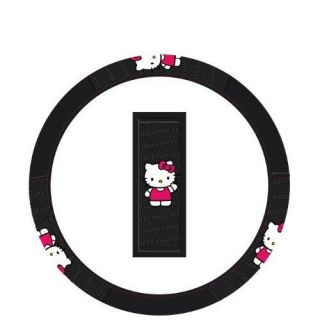 Hello Kitty Waving Steering Wheel Cover Universal for all Cars ADDS 