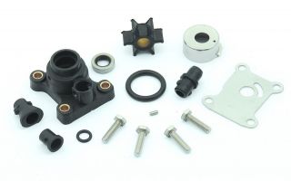 Johnson Evinrude Water Pump Kit With Housing 9.9, 15 Hp Replaces 