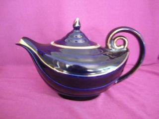G2 Hall Aladdin Cobalt Blue 6 Cup Teapot