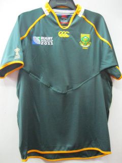 BNWT SOUTH AFRICA SPRINGBOKS HOME RUGBY WORLD CUP JERSEY TRIKOT 2011