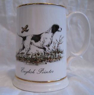 English Pointer mug cup by SWANK from the Tankard Collection 1969
