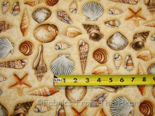 seashell fabric in Fabric