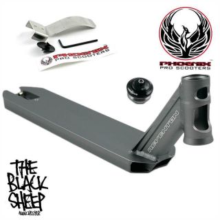   EXTREME FREESTYLE DIALLED STUNT ANODIZED GUNMETAL SCOOTER DECK