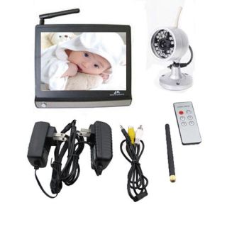 4G 7 Inch Color LCD 380TVL Wireless IR Night Vision Baby Monitor 