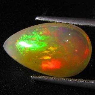   47CTS EXCELLENT MULTI COLOR PIN FIRE NATURAL RARE WELO OPAL ETHIOPIAN