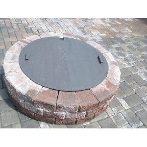 round fire pit cover in Patio & Garden Furniture