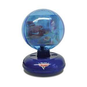 globe table lamp rotating cars the movie DISNEY great for kids 