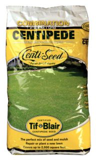  Centipede Grass Seed + Mulch (5 Lb.) Direct From the Family Farm