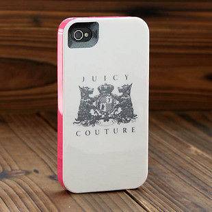 New Juicy Couture Hard Case Cover for iPhone 4S 4G 4 With Gift 