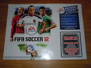 Newly listed FIFA 12 VIDEO GAME AD ADVERTISEMENT POSTER