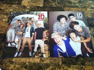 ONE DIRECTION 1D 2 Folders Christmas Stuffer