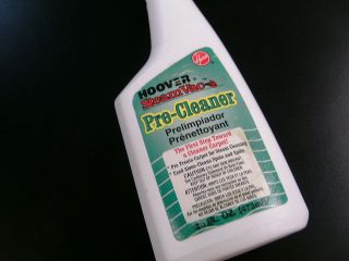 HOOVER CARPET PRE CLEANER   FOR STEAM CLEANERS   NEW   CLEANS SPILLS 