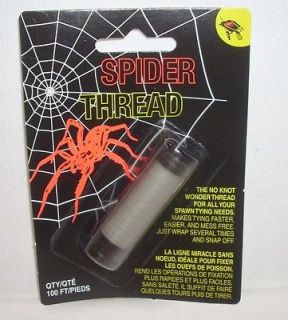   100 Fly Spawn Tying Clear Spider Thread No Knot Wonder Fishing Thread