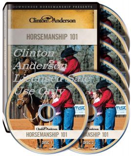   Anderson Horsemanship 101 6 DVD set   Brand new & factory wrapped