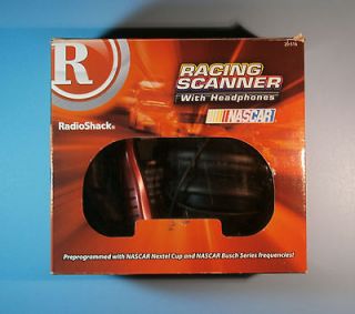 Radio Shack Pro 84 Nascar Racing Scanner w/ HeadphonesM​int cond 