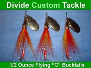   Flying Condom Bucktails 1/2 oz Spinnerbait Fishing Lures Trout Walleye