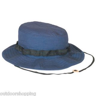 NAVY BLUE BUSH BOONIE HAT   Vietnam Era Hot Weather Fishing Hat