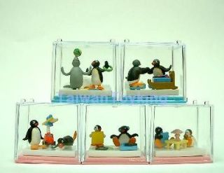 Pingu Family Collection Mini Figure Box Complete Set