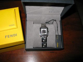 Fendi Womens Orologi Stainless Steel Bracelet Watch 60500M