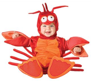   LOBSTER CLAWS SEA CREATURE FISH INFANT/TODDLER HALLOWEEN COSTUME NEW