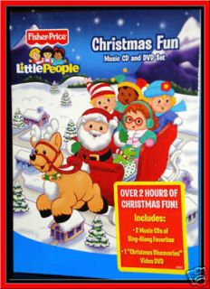   People CHRISTMAS FUN DVD Movie & Music CD   2 Hours of Music *NEW