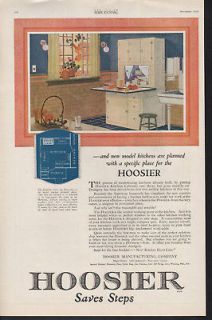 1920 HOOSIER KITCHEN FLOOR PLAN CABINET CUPBOARD FRUIT