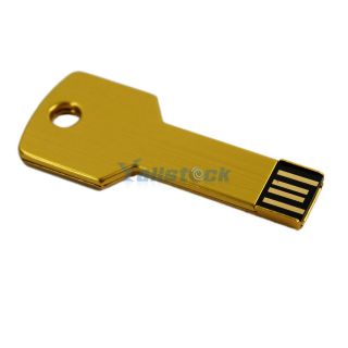 4G 4GB USB 2.0 Metal Key Flash Memory Drive Thumb Design Storage 