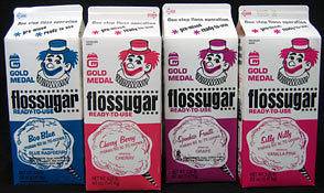 Floss Sugar Cotton Candy Gold Medal Multiple Flavors
