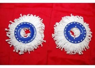 TWO MOP HEAD REPLACEMENT FOR THE MAGIC ROTATE SPIN MOP 360 U.S. SELLER