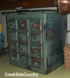   Wood Food Processor Appliance or Food Storage Cover Cubby Garage