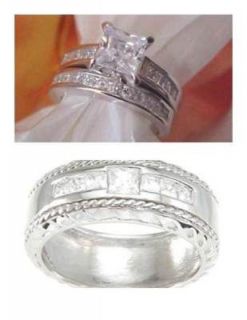 wedding rings sets in Wedding & Anniversary Bands