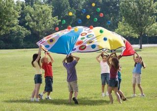   Toys Super Parachute Kids Active Play Outdoor Fun Teamwork Exercise