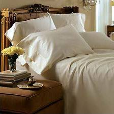 300TC 100%Cotton Sateen Fitted sheet   QUEEN SIZE