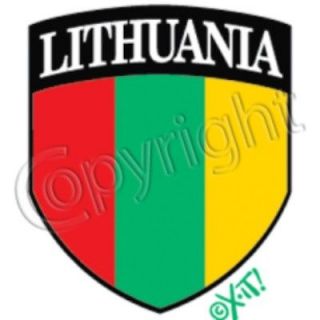 Pocket Size LITHUANIA Crest Soccer Football T Shirt Lietuva National 